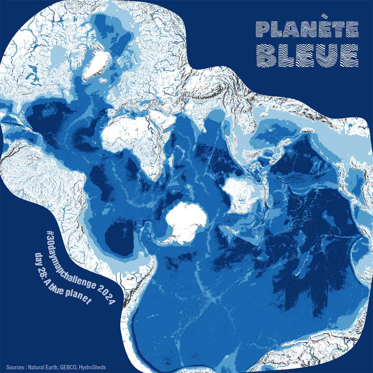 Les océans recouvrent plus de 70 % de la surface de la Terre