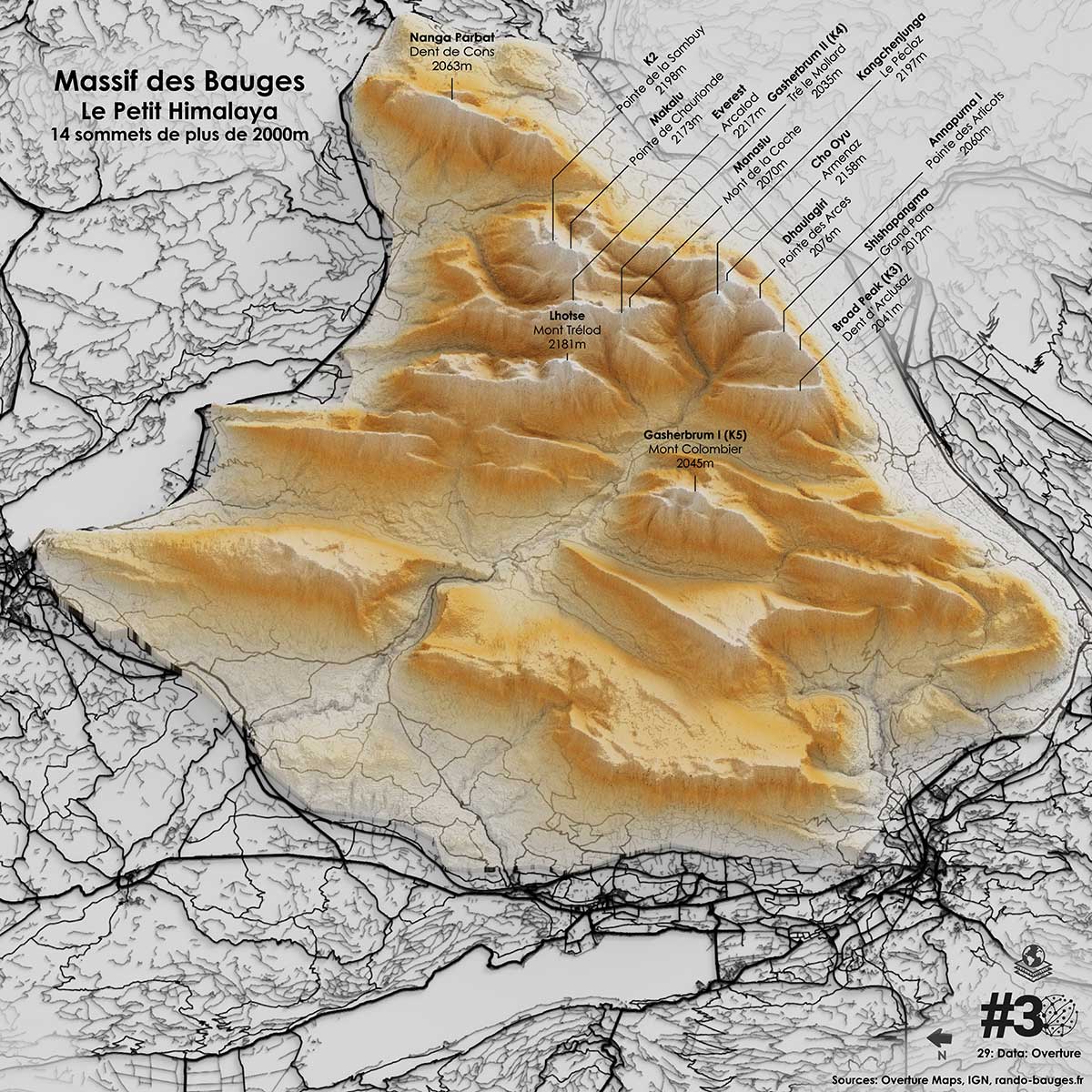 Massif des Bauges, le petit Himalaya