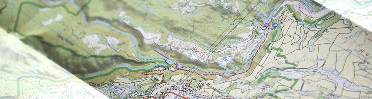 Carte avec le déplacement et les différents états au cours de