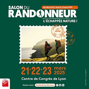 Salon du randonneur de Lyon du 21 au 23 mars 2025 